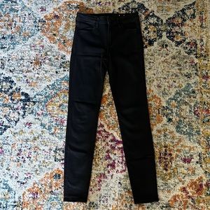 American Eagle Black Next Level Stretch High Waisted Jeans